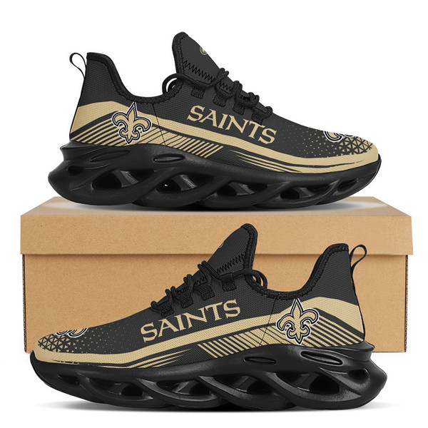 Women's New Orleans Saints Flex Control Sneakers 005 Women's New Orleans Saints Flex Control Sneakers 005